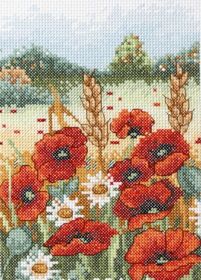 anchor cross stitch kit countryside cross stitch kits christmas latch hook kits